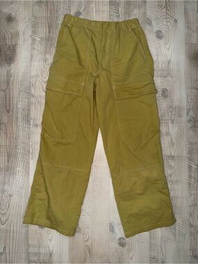 ZARA Cargo Wide Leg Pants, Size Medium
